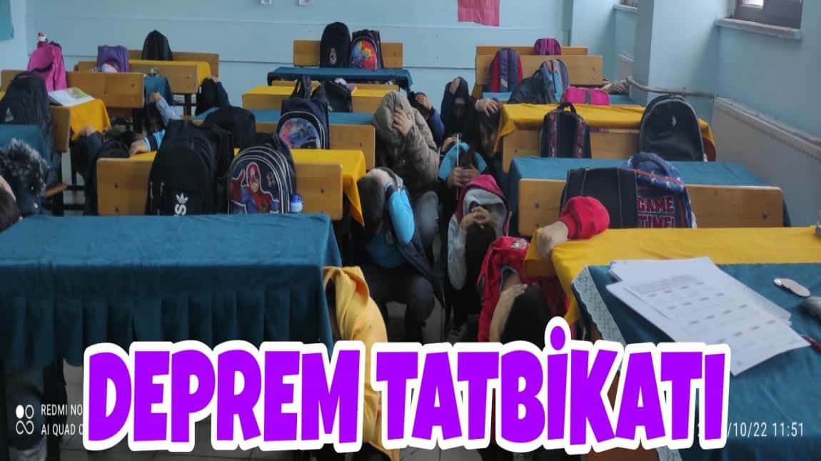 DEPREM TATBİKATI 2024-2025